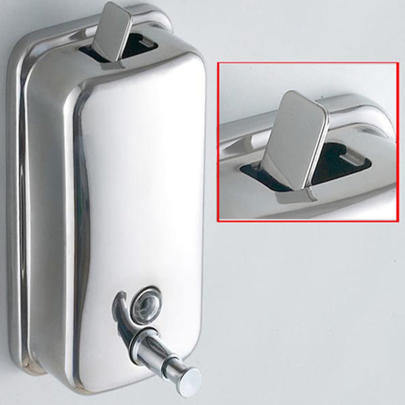 Buy High-Quality Stainless Steel Bathroom Soap Dispenser - Time Saver Shop